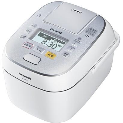 パナソニック Panasonic SR-SPX107-W スチーム＆可変圧力IHジャー炊飯器 5.5合炊き Wおどり炊き エコナビ搭載 スノークリスタルホワイト 新品 送料無料 | Panasonic