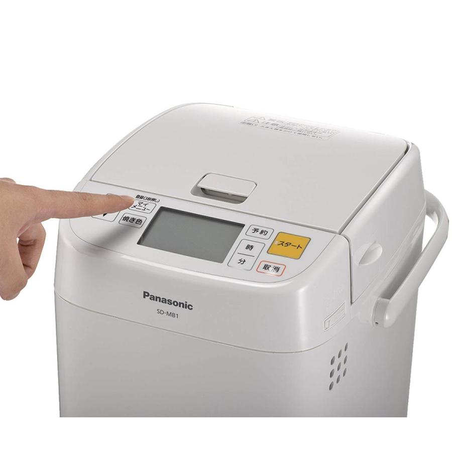 Panasonic パナソニック SD-MB1-W ホームベーカリー 1斤タイプ