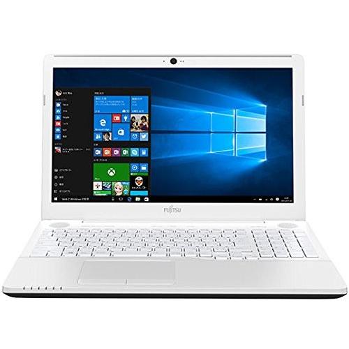 富士通 FUJITSU 15.6型 Office Windows10 搭載 ノートパソコン FMV LIFEBOOK AH42/Y FMVA42YW プレミアムホワイト 新品 送料無料 | 富士通 | 01