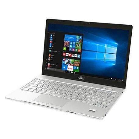 富士通 FUJITSU FMVS75B1W ノートパソコン LIFEBOOK SHシリーズ 13.3型ワイド Core i5-7200U メモリ4GB HDD 500GB Windows 10 Office アーバンホワイト | FMV | 01