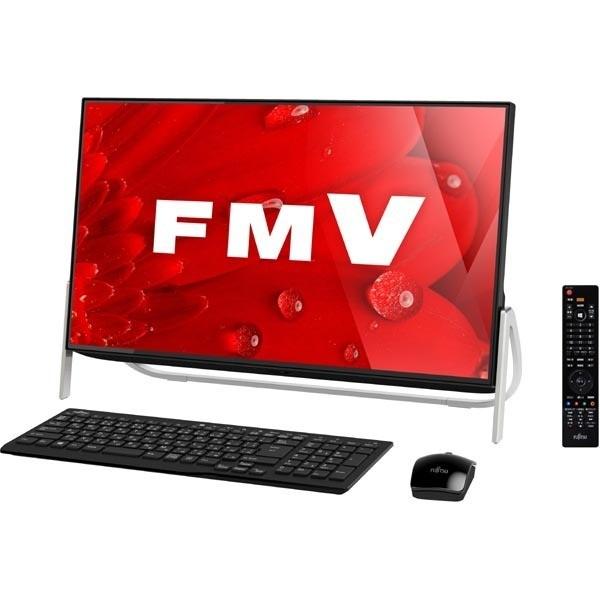 富士通 FUJITSU FMVF77B1B デスクトップPC ESPRIMO FHシリーズ 23.8型ワイド Core i7 Win10 Office オーシャンブラック 新品 送料無料 | 富士通