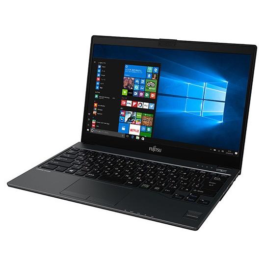 富士通 FUJITSU FMVU90B1B LIFEBOOK UHシリーズ 13.3型ワイド Core i5-7200U メモリ4GB SSD 256GB Windows 10 Office ピクトブラック 新品 送料無料 | FMV | 01