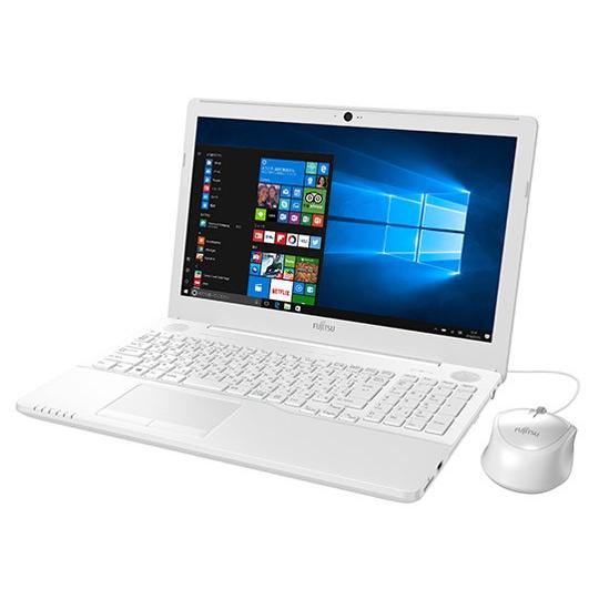 富士通 FUJITSU ノートPC FMVA45B2W LIFEBOOK AHシリーズ AH45/B2 プレミアムホワイト 15.6型ワイド Core i3 Win10 Office 新品 送料無料 | 富士通 | 01