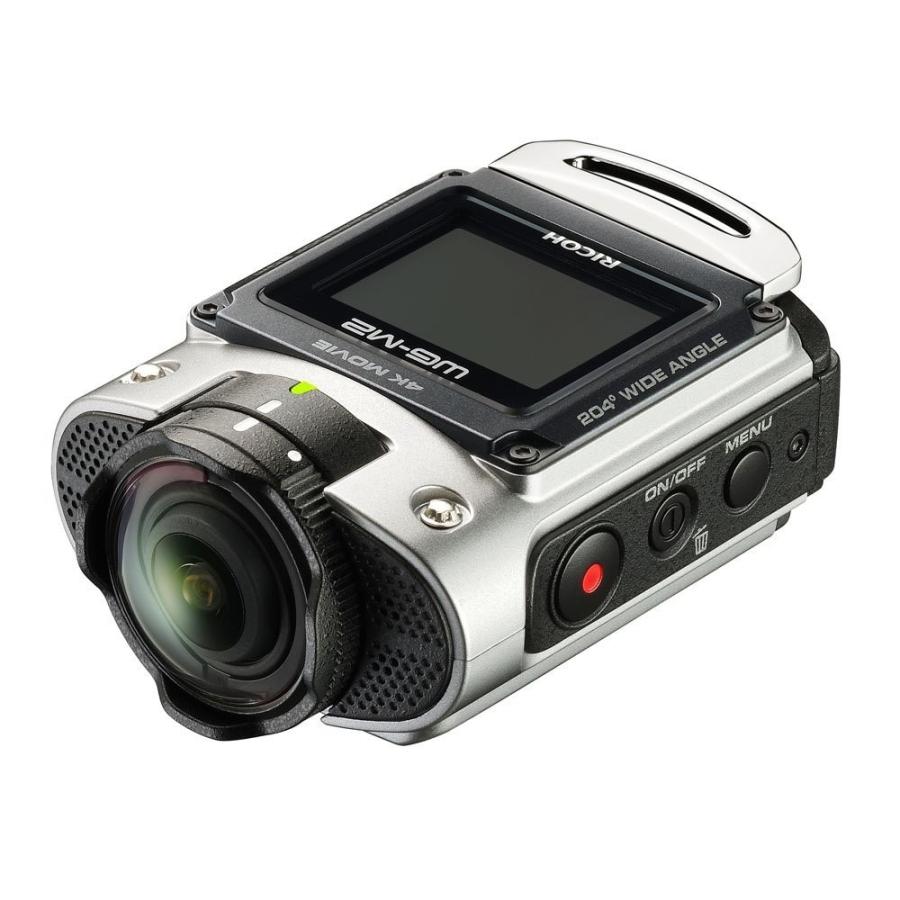 RICOH リコー アクションカメラ 4K動画 防水 耐衝撃 WG-M2 シルバー 新品 送料無料 | リコー