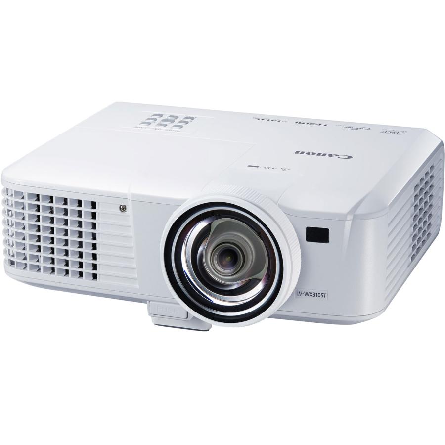 Canon LV-WX310ST プロジェクター 短焦点モデル 3100lm WXGA DLP 2.8kg ホワイト 新品 送料無料 | パワープロジェクター