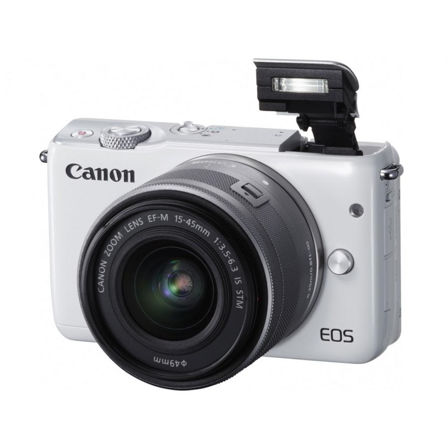 キヤノン CANON EOS M10 EF-M15-45 IS STM レンズキット ホワイト 新品 送料無料 | EOS | 03