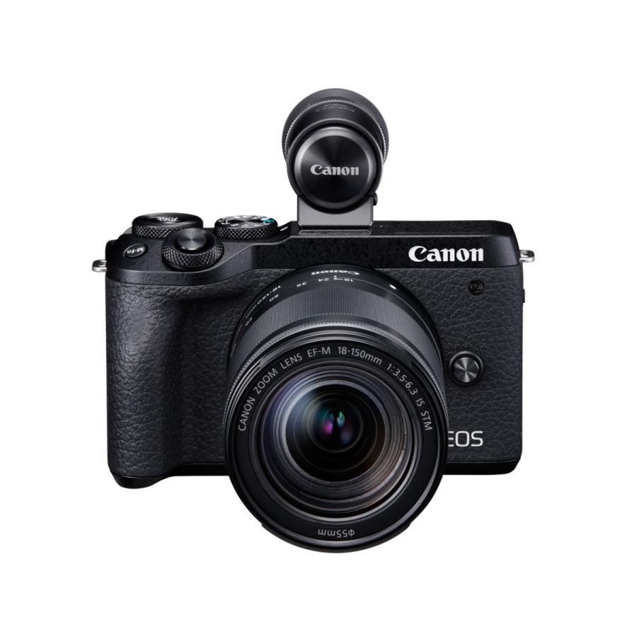 キヤノン EOS M6 Mark II EF-M18-150 IS STMレンズ EVFキット ブラック 新品 送料無料 | EOS M