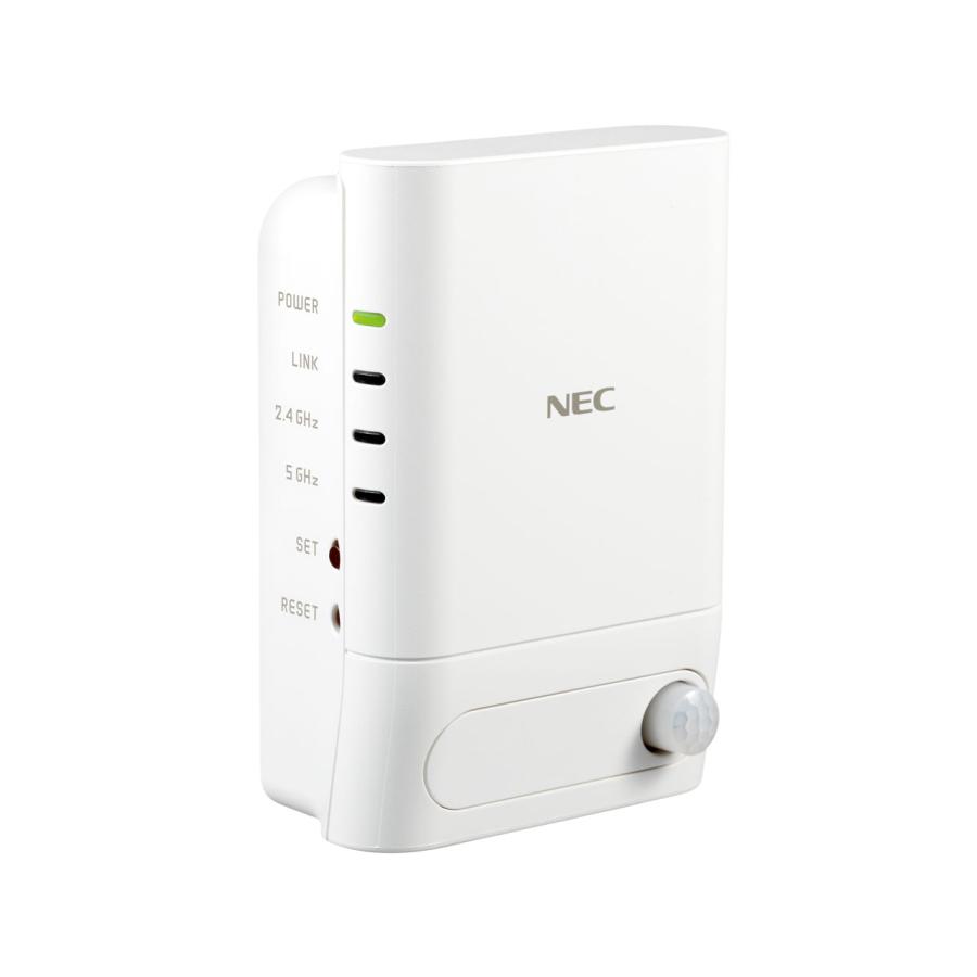 NEC PA-W1200EX-MS Aterm コンセント直挿し センサー機能付き Wi-Fi中継機 IEEE802.11ac対応 867Mbps 新品 送料無料 | Aterm