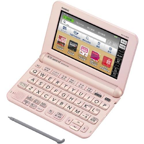 カシオ CASIO XD-G3800PK 電子辞書 EX-word XD-Gシリーズ 中学生モデル 140コンテンツ収録 ライトピンク 新品 送料無料 | EX-word