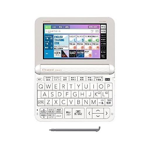 カシオ CASIO XD-Z4900WE 電子辞書 EX-word エクスワード 高校生進学校モデル 229コンテンツ収録 ホワイト 新品 送料無料 | EX-word | 01