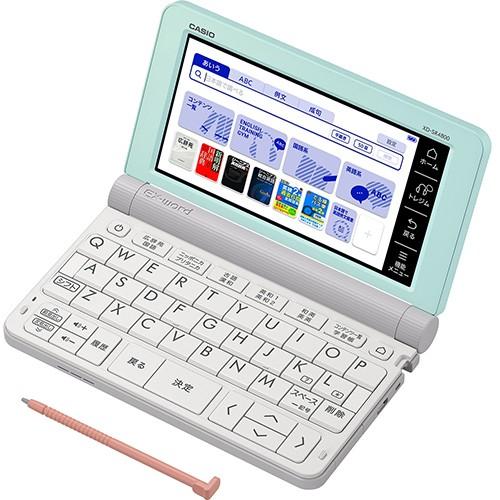 カシオ CASIO XD-SR4800GN 電子辞書 EX-word エクスワード 215コンテンツ収録 高校生モデル グリーン 新品 送料無料｜eightloop