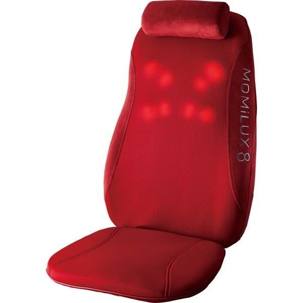 ドウシシャ DOSHISHA DMS-1501(RD) MOMILUX8 シートマッサージャー 新品 送料無料 | MOMiLUX | 01