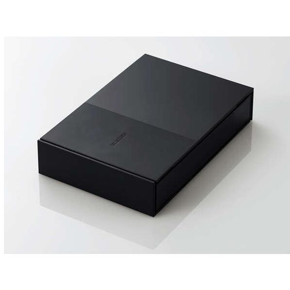 エレコム ELD-GTV040UBK テレビ録画用ハードディスク 4TB USB3.2(Gen1)/3.1(Gen1)/3.0/2.0対応 ファンレス 4K対応 縦置き・横置き ブラック 新品 送料無料 | ELECOM