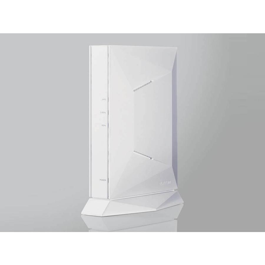 エレコム WRC-G01-W Wi-Fiルーター Wi-Fi 6 11ax対応 2402＋800Mbps ゲーミングルーター スマートホームネットワーク搭載 ホワイト 新品 送料無料 | ELECOM