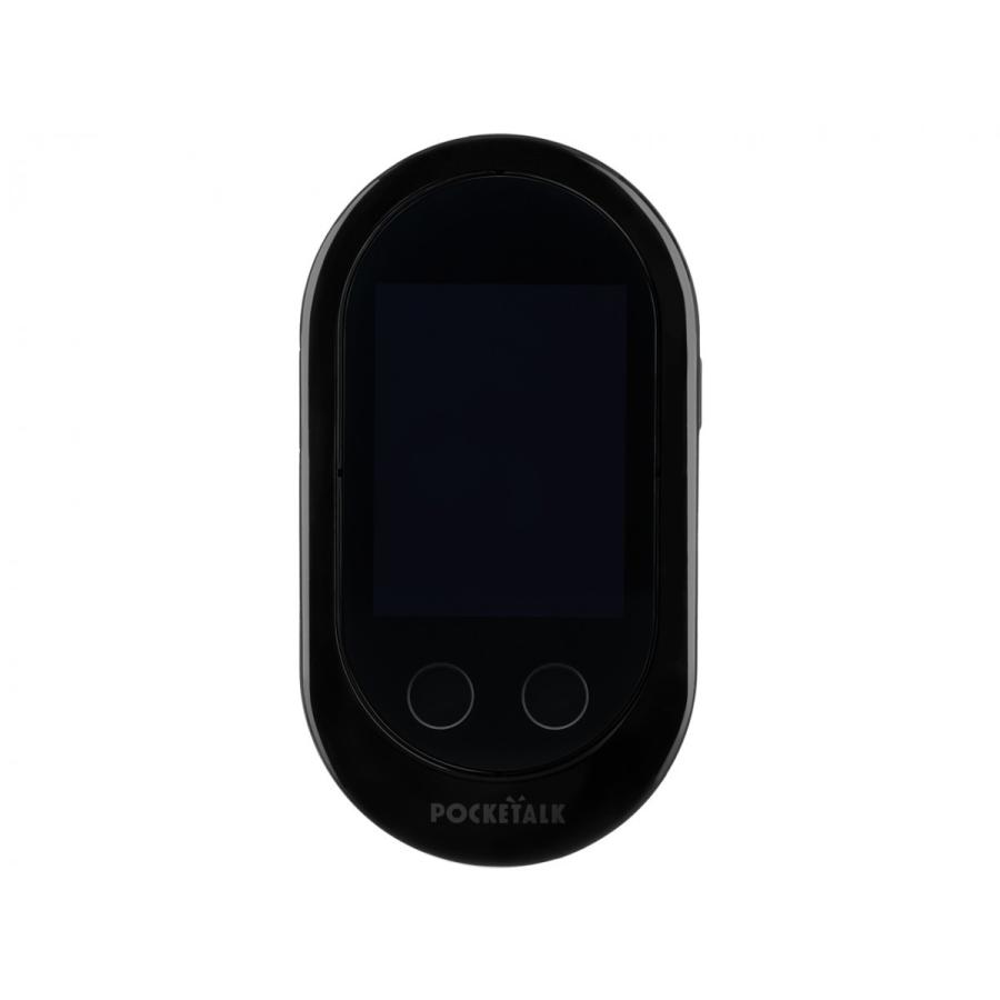 ソースネクスト SOURCENEXT POCKETALK W＋グローバルSIM2年 携帯型通訳デバイス Wi-Fiモデル ブラック 新品 送料無料 | POCKETALK
