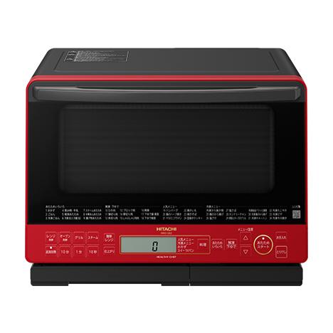 美品 日立 MRO-S8Z(R) オーブンレンジ ヘルシーシェフ 日立 MRO-S8Z R オーブンレンジ 31L レッド 新品 送料
