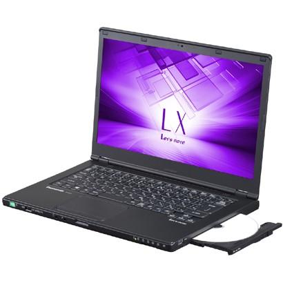 パナソニック Panasonic CF-LX6QDXQR Let's note LX6シリーズ14.0型液晶 Windows 10 Pro i7-7500U メモリ8GB SSD128GB+HDD1TB ブラック 新品 送料無料 | Let’s note