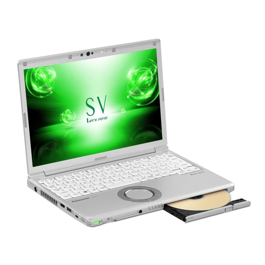 パナソニック Panasonic CF-SV7LDGQR Let's note SV7シリーズ 12.1型 Core i5-8250U メモリ8GB SSD256GB Windows 10 シルバー 新品 送料無料 | Let’s note | 02