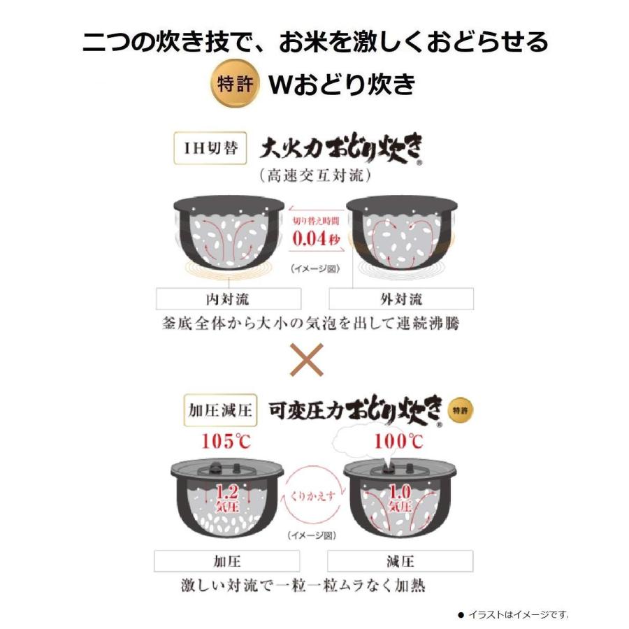 パナソニック SR-JW058-KK Wおどり炊き 圧力IH炊飯器 3合炊き シャインブラック 新品 送料無料 | Panasonic | 01