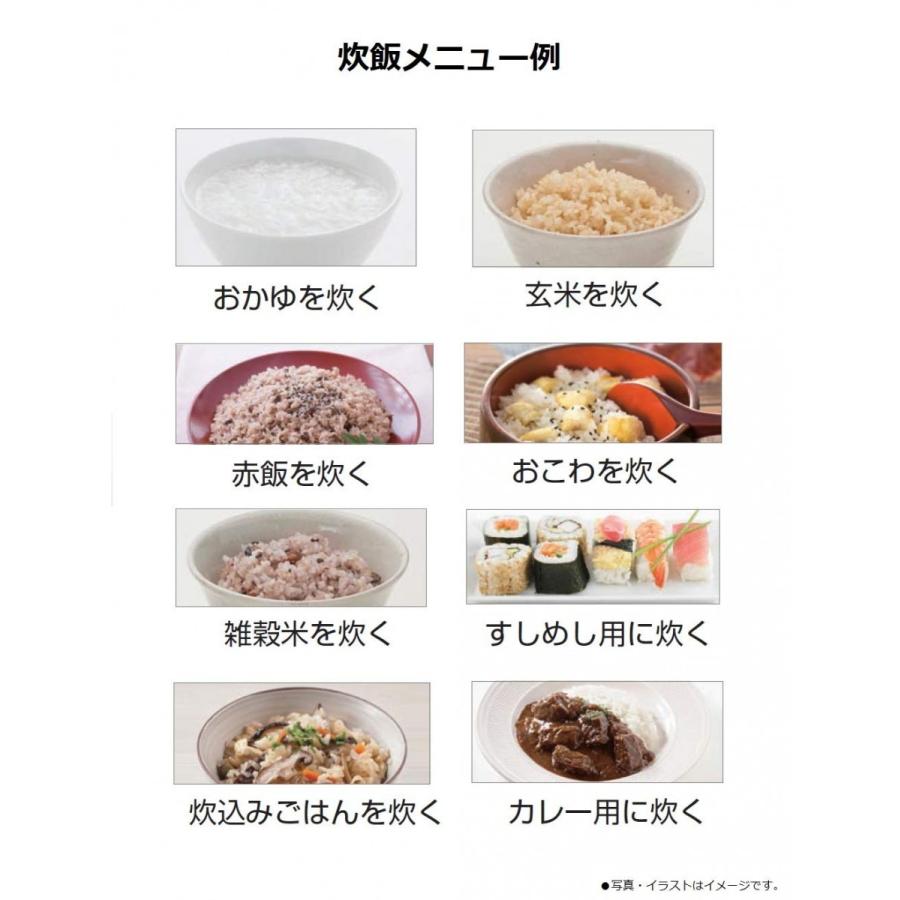 パナソニック Panasonic SR-HB108-K IH炊飯器 5.5合炊き ブラック 新品 送料無料 | Panasonic | 05