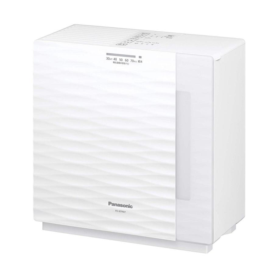 パナソニック Panasonic FE-KFR07-W ヒーターレス気化式加湿機 プレハブ洋室19畳 木造和室12畳 ミルキーホワイト 新品 送料無料 | Panasonic