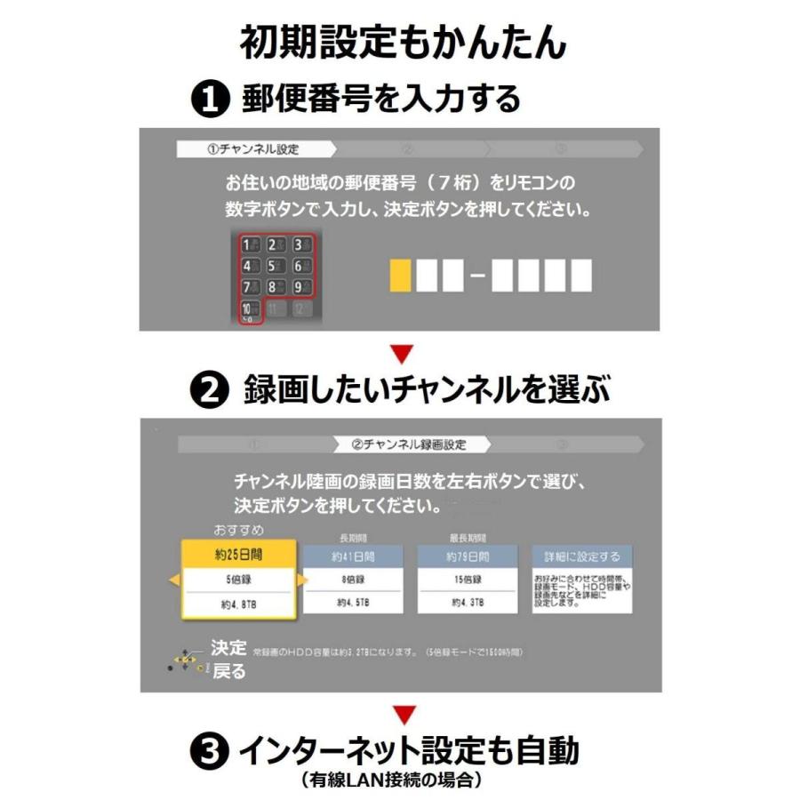 パナソニック DMR-UCX4060 ブルーレイディスクレコーダー おうちクラウドディーガ 4TB 7チューナー 新品 送料無料 | Panasonic | 07