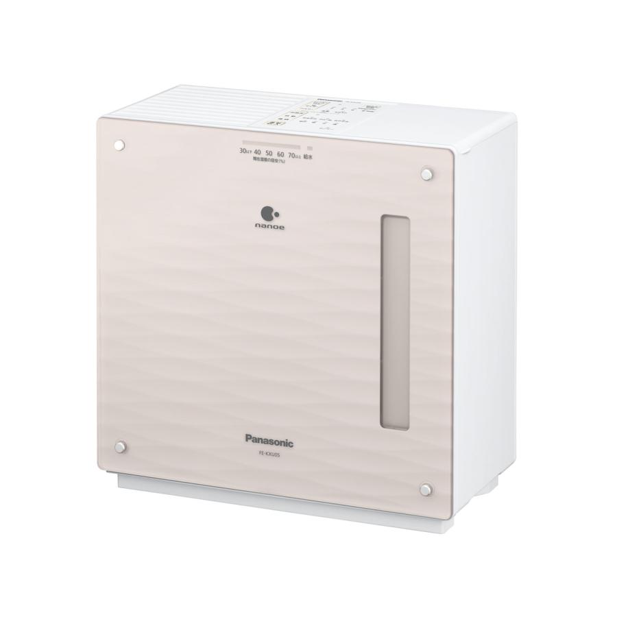 パナソニック FE-KXU05-T ヒーターレス気化式加湿機 ナノイー搭載 プレハブ洋室14畳/木造和室8.5畳 クリスタルブラウン 新品 送料無料 | Panasonic