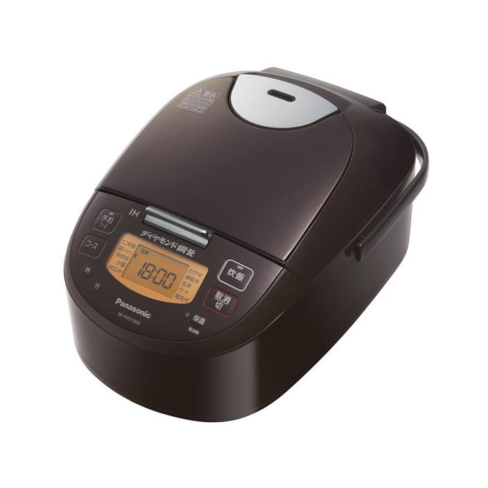 パナソニック　IHジャー炊飯器　2021年製　SR-HVD1000 Panasonic（パナソニック） SR-HVD1000-T IHジャー炊飯器 ブラウン