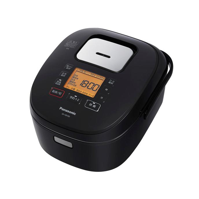パナソニック SR-HB100-K IHジャー炊飯器 ダイヤモンド銅釜 5.5合炊き ブラック 新品 送料無料 | Panasonic