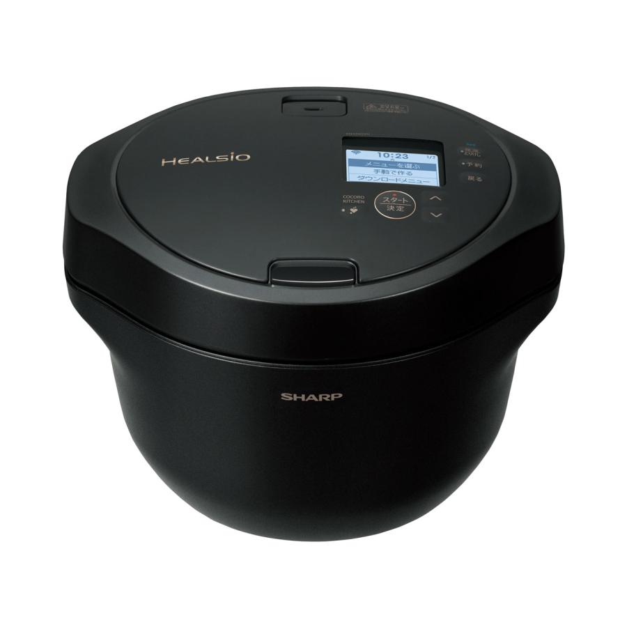 【新品未使用品】2025年製 ヘルシオホットクック 水なし 自動調理鍋 ヘルシオ ホットクック シャープ KN-HW24H-B 水なし自動調理鍋 2.4L