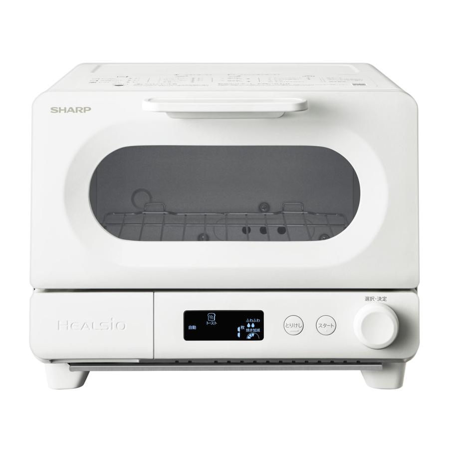 シャープ AX-WT1-W ウォーターオーブントースター ヘルシオ トースター ホワイト 新品 送料無料 | ヘルシオ