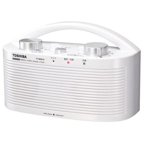 TOSHIBA ワイヤレススピーカー　TY-WSD10 東芝 TOSHIBA（東芝） TY-WSD10(W) ワイヤレススピーカーシステム ホワイト