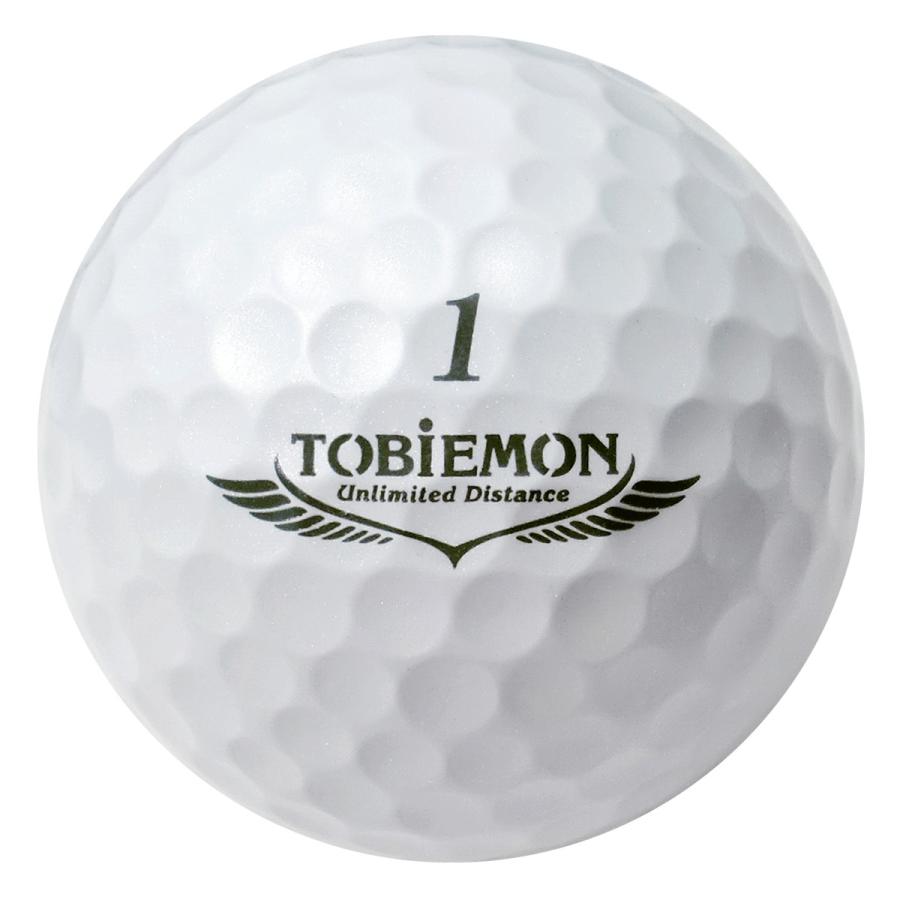 飛衛門 TOBIEMON ゴルフボール PREMIUM-3 プロ仕様3ピースボール T-B3DW プレミアムホワイト 新品 送料無料 | 飛衛門 | 01