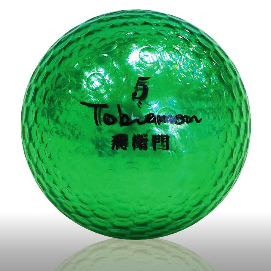 飛衛門 TOBIEMON ゴルフボール キラキラメタルボール 1ダース 12球入り FLYGADR-GRD4 グリーンメタル 公認球 新品 送料無料 | 飛衛門 | 01