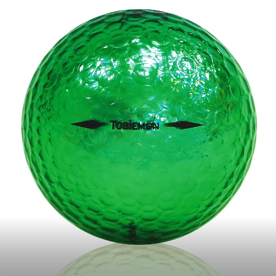 飛衛門 TOBIEMON ゴルフボール キラキラメタルボール 1ダース 12球入り FLYGADR-GRD4 グリーンメタル 公認球 新品 送料無料 | 飛衛門 | 02