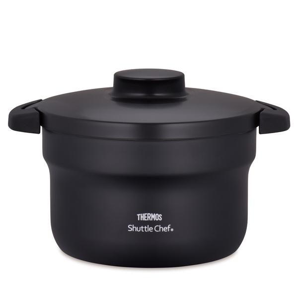 THERMOS KBJ-3000-BK 真空保温調理器 シャトルシェフ 2.8L ブラック 新品 送料無料 | THERMOS