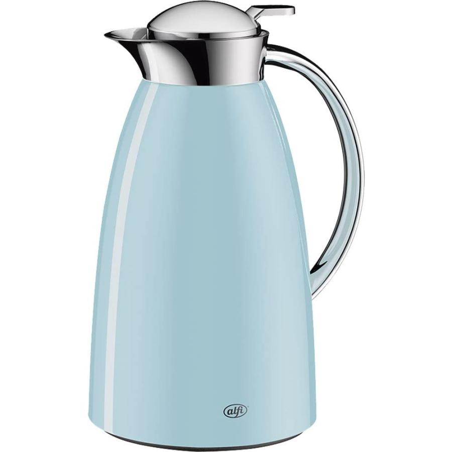 サーモス alfi AFTF-1000S-PWB Gusto ステンレス製卓上用ポット 容量1L パウダーブルー 新品 送料無料 | アルフィ