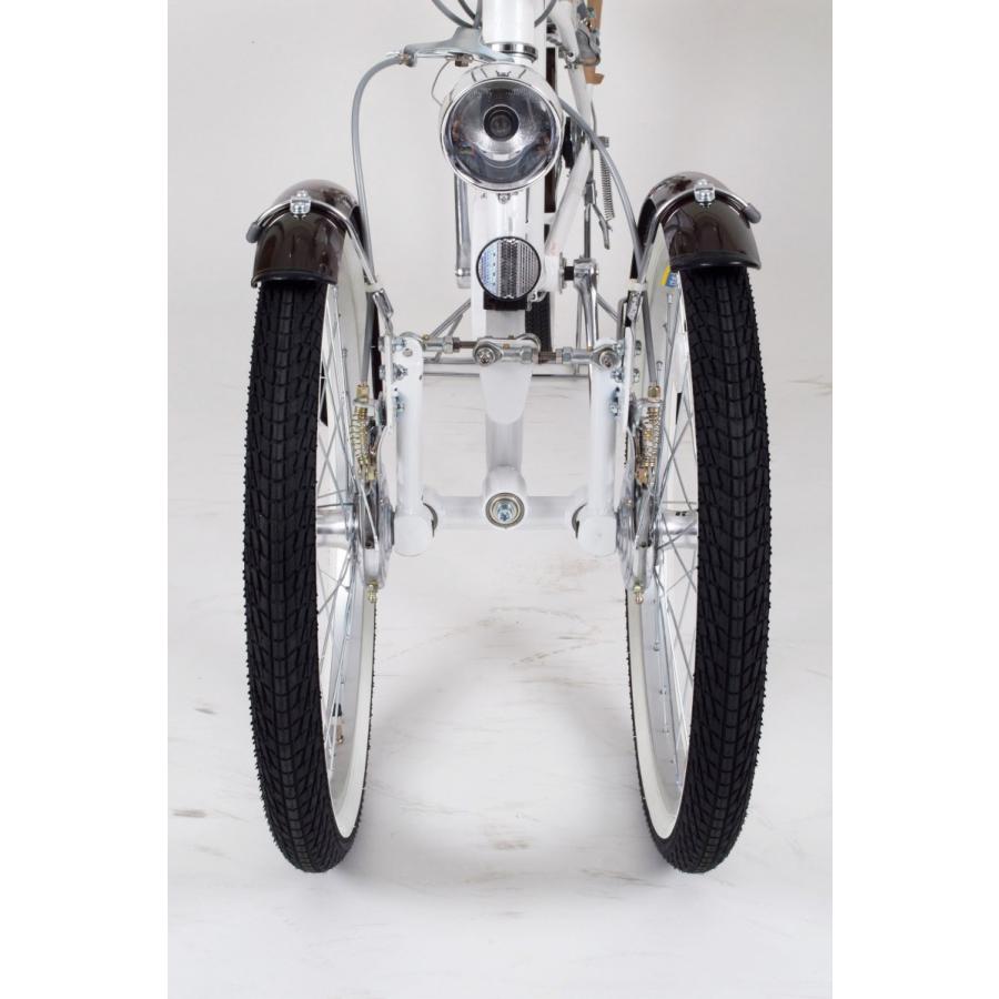 ミムゴ MG-CH243RB 三輪自転車 24型 リアチャイルドシート バスケット