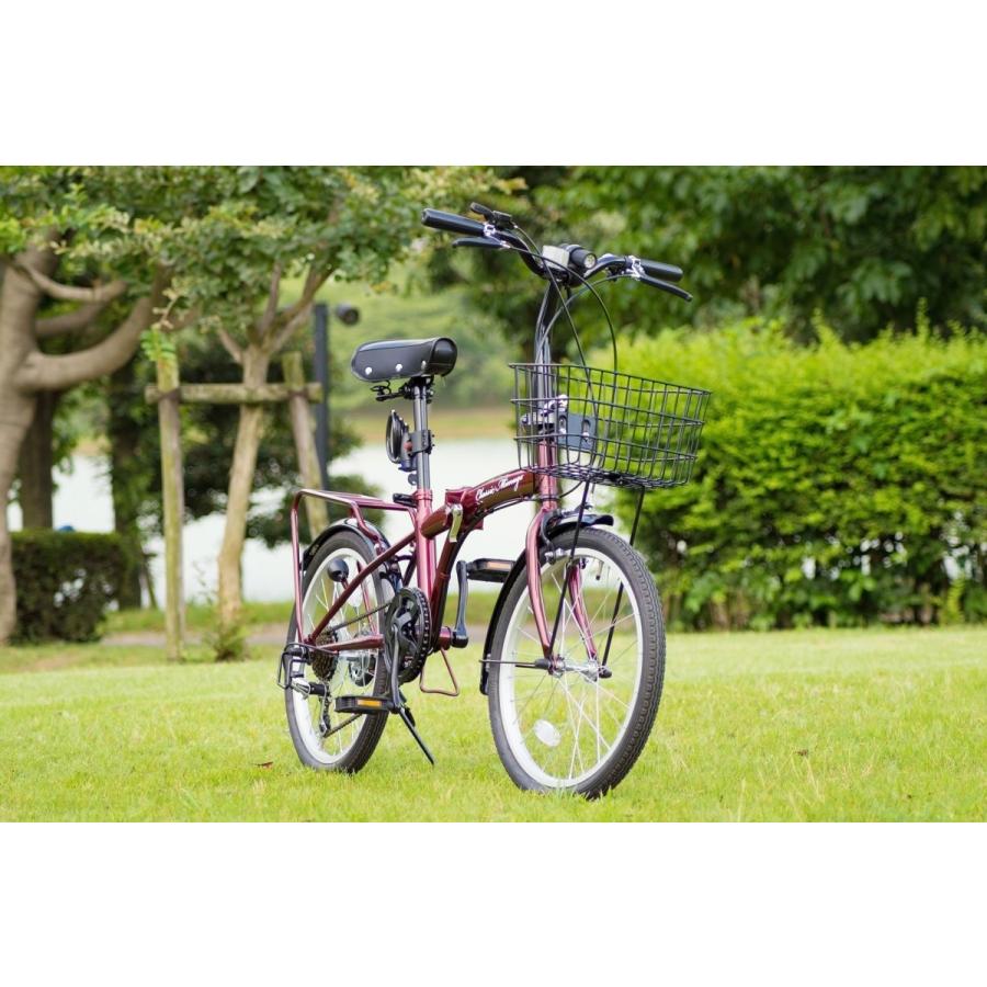 ミムゴ MG-CM206-OP 折りたたみ自転車 20型 Classic Mimugo FDB206S-OP 