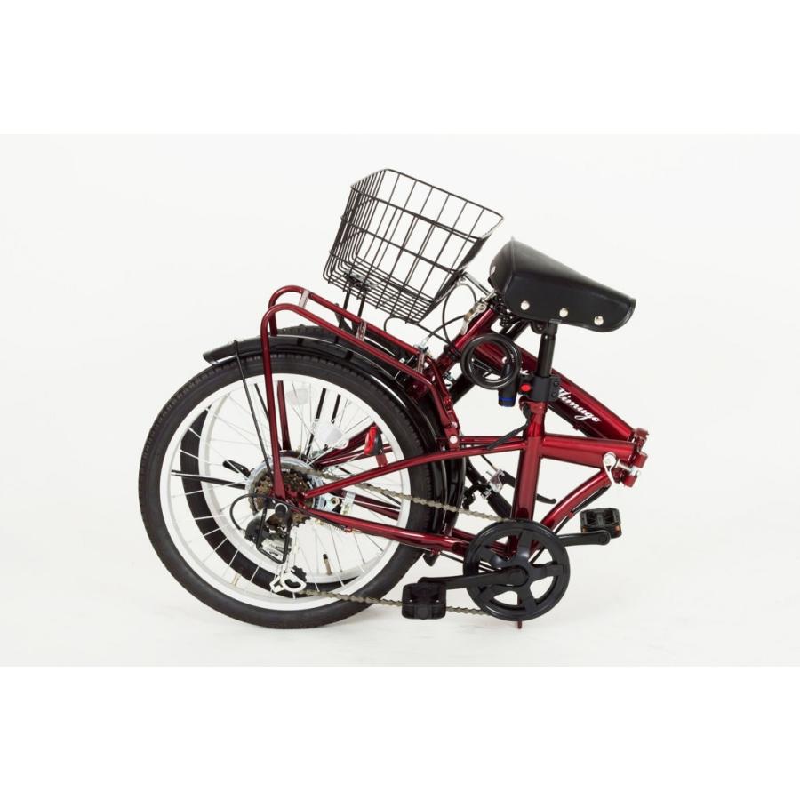ミムゴ MG-CM206-OP 折りたたみ自転車 20型 Classic Mimugo FDB206S-OP 