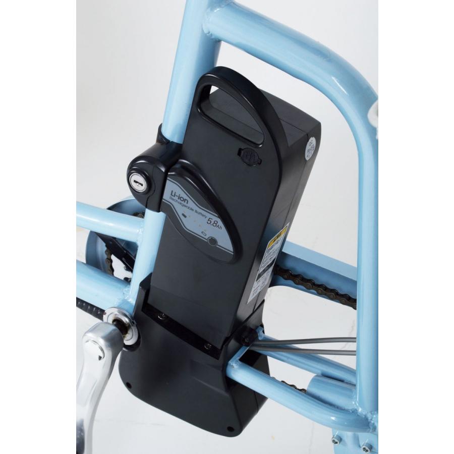 ミムゴ MG-TRM20EB アシらくチャーリー 電動アシスト三輪自転車