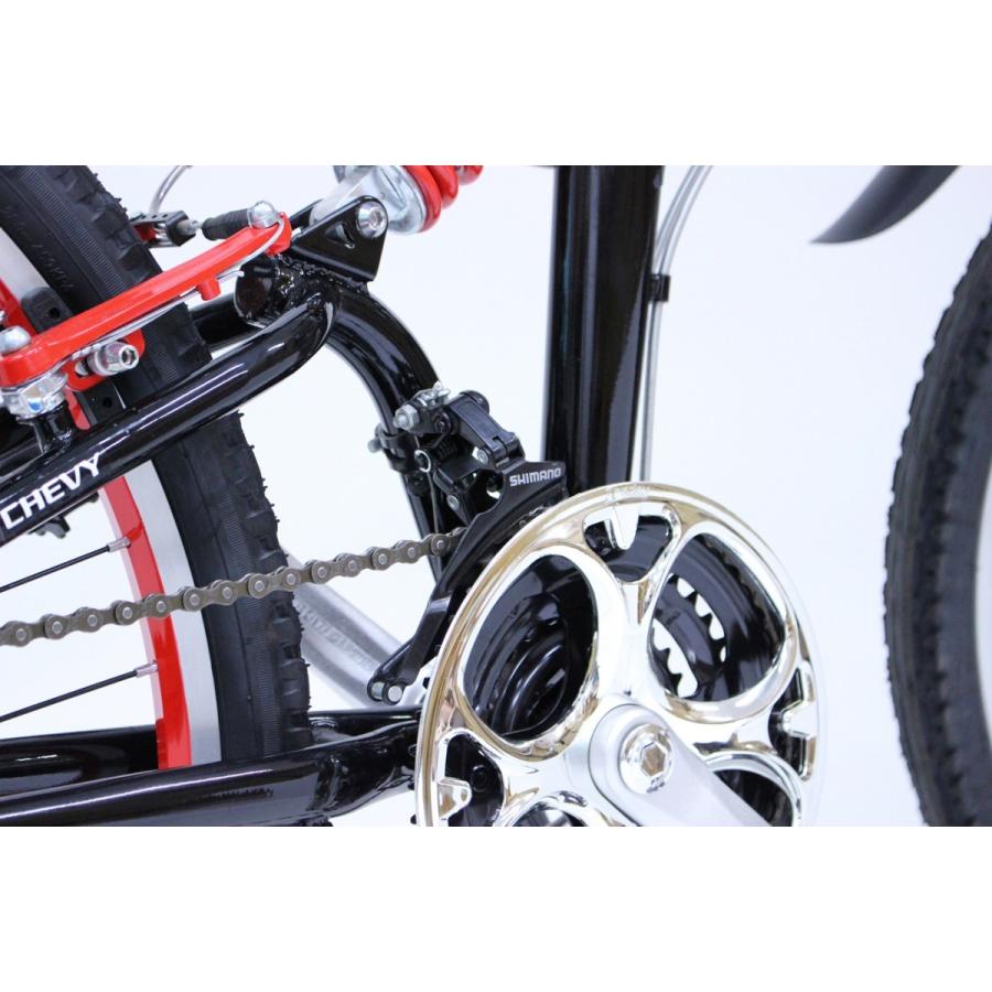 シボレー WサスFD-MTB2618SE 26インチ折畳み自転車 シボレー WサスFD-MTB2618SE 26インチ折畳み自転車