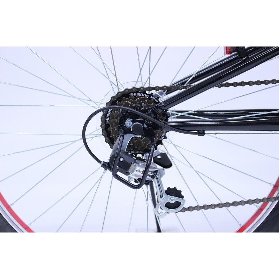 ミムゴ FIELD CHAMP MG-FCP266E WサスFD-MTB266SE 26インチ折畳MTBルック車 レッド 新品 送料無料 メーカー倉庫より直送｜eightloop｜03