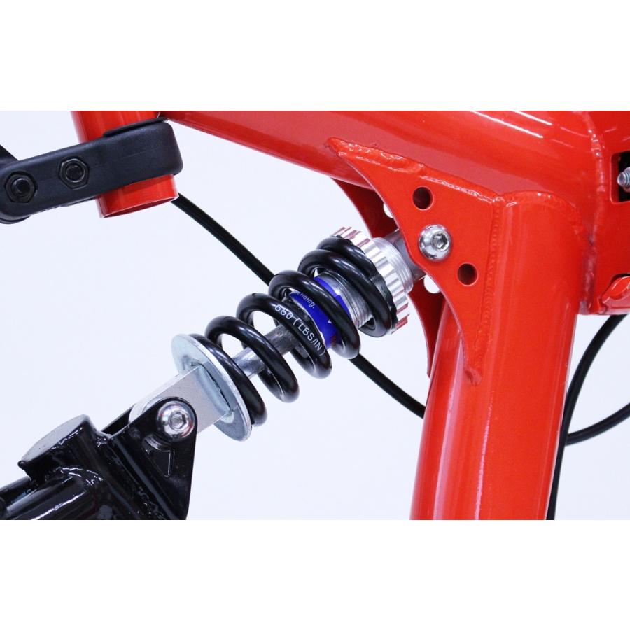 ミムゴ FIELD CHAMP MG-FCP266E WサスFD-MTB266SE 26インチ折畳MTBルック車 レッド 新品 送料無料 メーカー倉庫より直送 | ミムゴ | 05