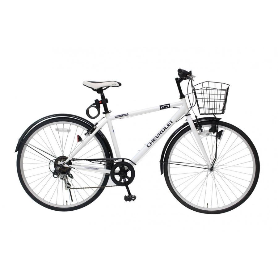 ミムゴ  シボレー MG-CV7006F-RL CROSSBIKE 700C6SF  クロスバイク 自転車 700C ホワイト 新品 送料無料 メーカー倉庫より直送 納期10日前後 | ミムゴ
