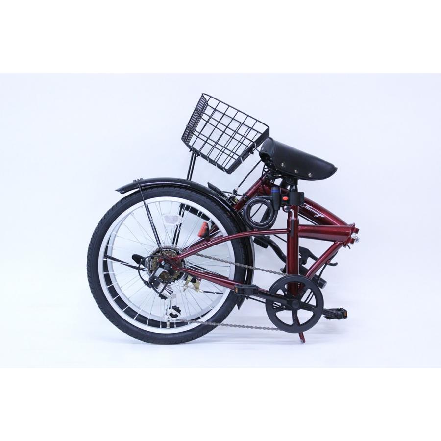 ミムゴ MG-206G-RL クラシックミムゴ 20インチ 折畳み自転車 6段
