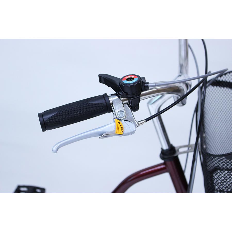 ミムゴ MG-TRW20NG SWING CHARLIE911 ノーパンク三輪自転車G ワインレッド 新品 送料無料 メーカー倉庫より直送 | ミムゴ | 01