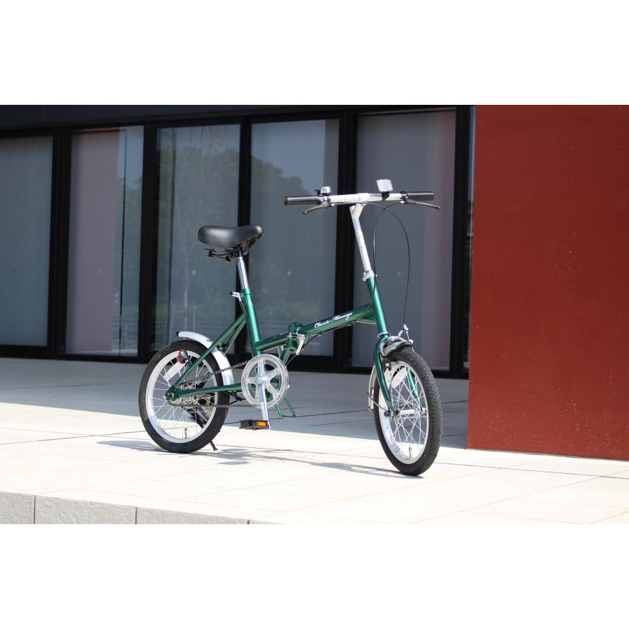 ミムゴ MG-CM16L 折り畳み自転車 Classic Mimugo FDB16L