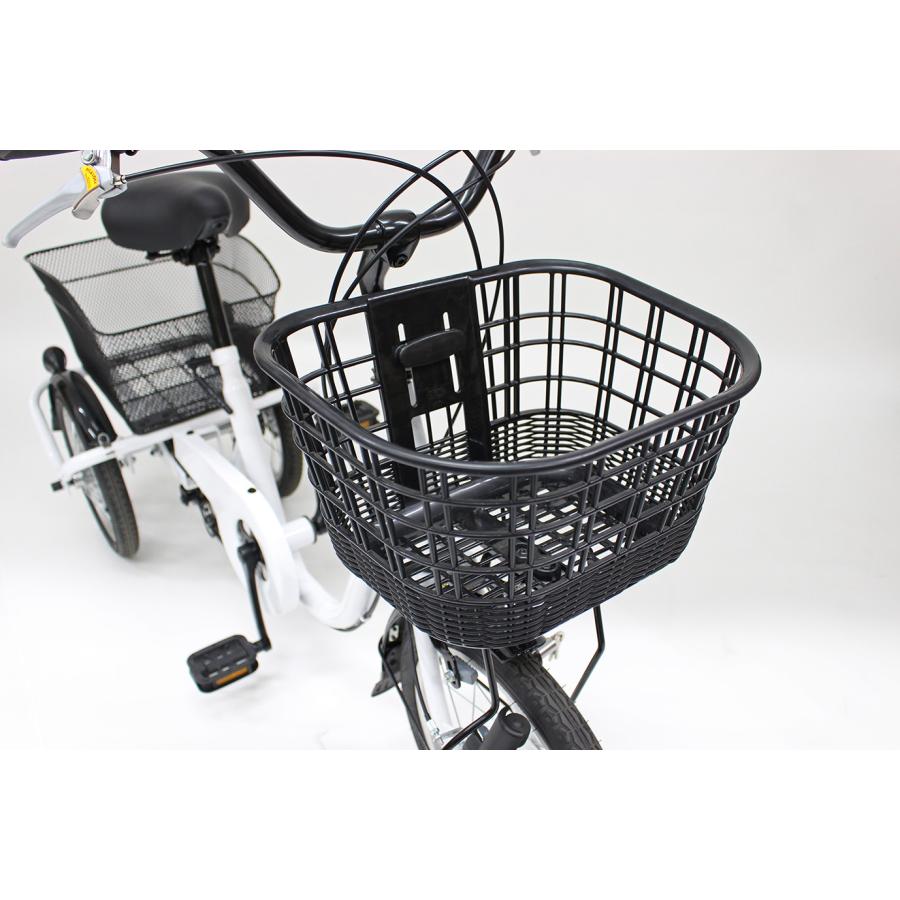 ミムゴ MG-TRE16L SWING CHARLIE ロータイプ三輪自転車 ホワイト 新品