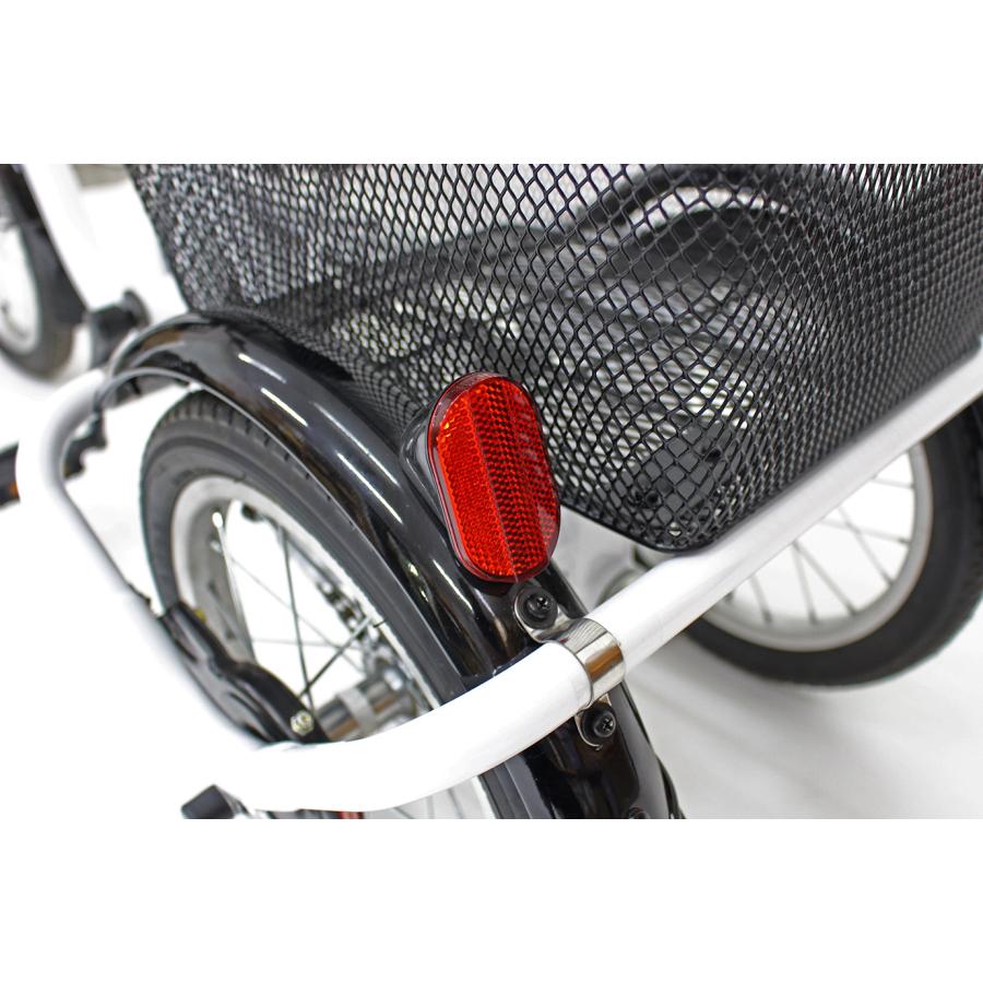 ミムゴ MG-TRE16L SWING CHARLIE ロータイプ三輪自転車 ホワイト 新品 送料無料 メーカー倉庫より直送 納期10日前後 | ミムゴ | 09